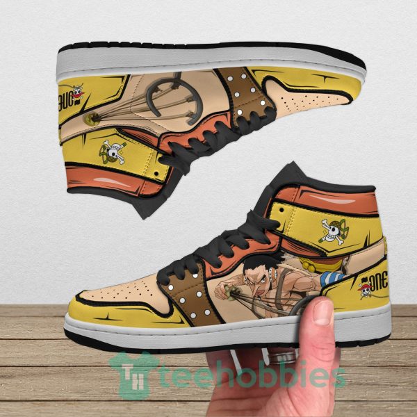 usopp anime custom one piece air jordan hoghtop shoes 3 YHOev 600x600px Usopp Anime Custom One Piece Air Jordan Hoghtop Shoes