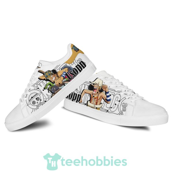 usopp custom anime one piece fans skate shoes 3 7nua7 600x600px Usopp Custom Anime One Piece Fans Skate Shoes