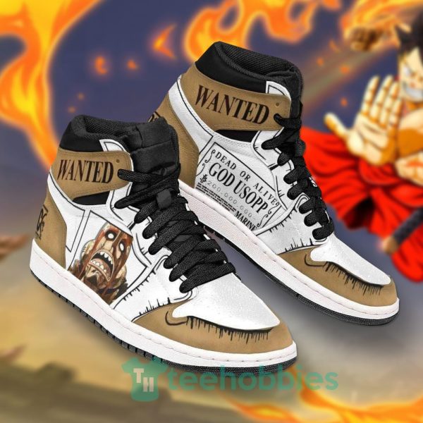 usopp wanted custom one piece air jordan hoghtop shoes 2 m6niQ 600x600px Usopp Wanted Custom One Piece Air Jordan Hoghtop Shoes