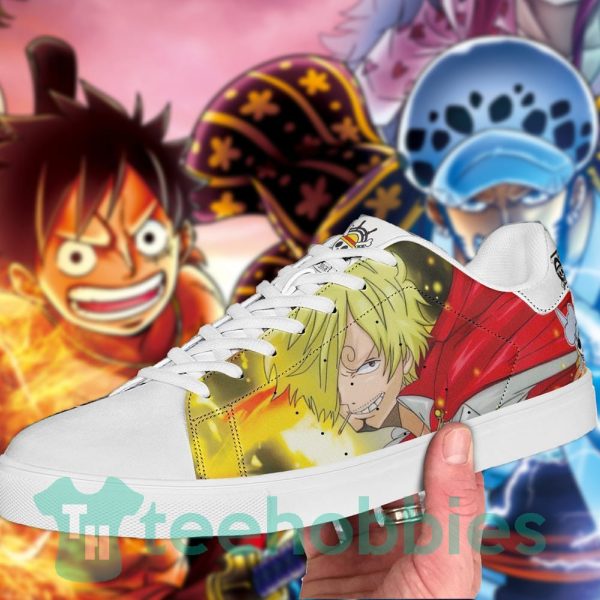 vinsmoke sanji one piece fans custom anime skate shoes 2 kf7XJ 600x600px Vinsmoke Sanji One Piece Fans Custom Anime Skate Shoes