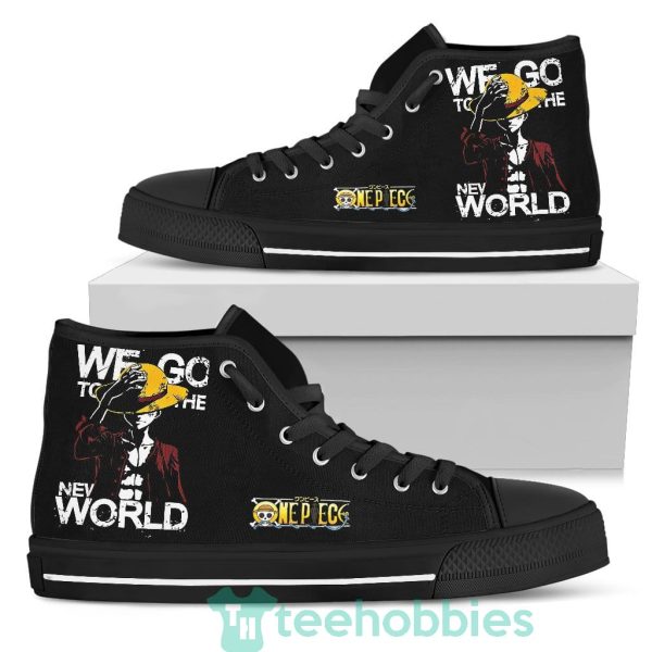 we go to the new world luffy high top shoes custom one piece anime fans 1 asy65 600x600px We Go To The New World Luffy High Top Shoes Custom One Piece Anime Fans