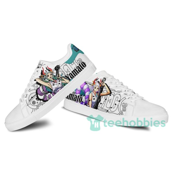 yamato custom anime op skate shoes for men and women 3 Sy8Ho 600x600px Yamato Custom Anime OP Skate Shoes For Men And Women