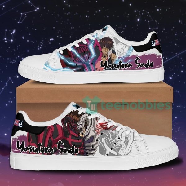 yasutora sado custom anime bleach skate shoes for men and women 1 L0AyI 600x600px Yasutora Sado Custom Anime Bleach Skate Shoes For Men And Women