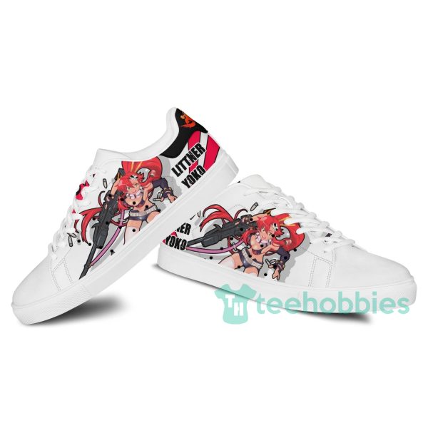 yoko littner custom tengen toppa gurren lagann anime skate shoes for men and women 3 bwtBl 600x600px Yoko Littner Custom Tengen Toppa Gurren Lagann Anime Skate Shoes For Men And Women