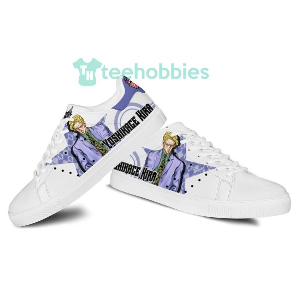 yoshikage kira custom anime jojos bizarre adventure skate shoes for men and women 6 K7j5N 600x600px Yoshikage Kira Custom Anime Jojo's Bizarre Adventure Skate Shoes For Men And Women