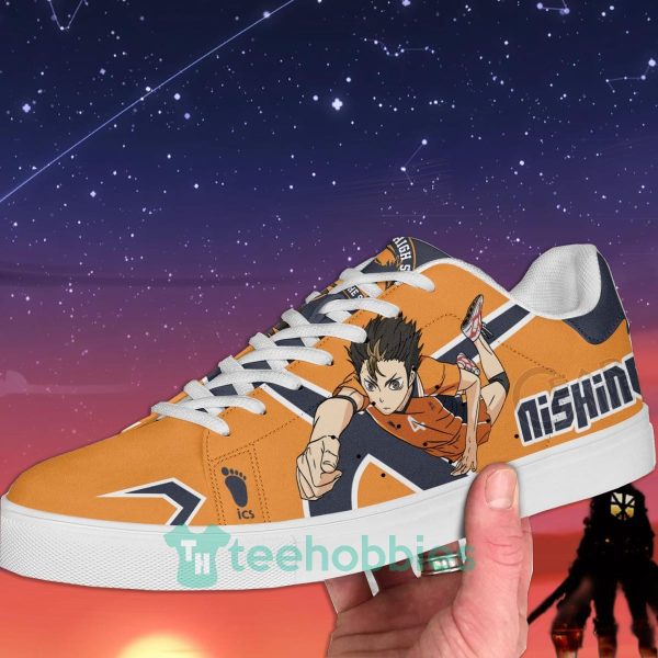 yu nishinoya custom haikyuu anime skate shoes for men and women 2 uZcxh 600x600px Yu Nishinoya Custom Haikyuu Anime Skate Shoes For Men And Women