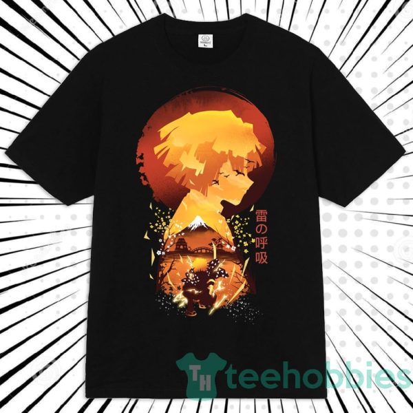 zenitsu anime manga demon slayer unisex t shirt 1 Tgpry 600x600px Zenitsu Anime Manga Demon Slayer Unisex T Shirt