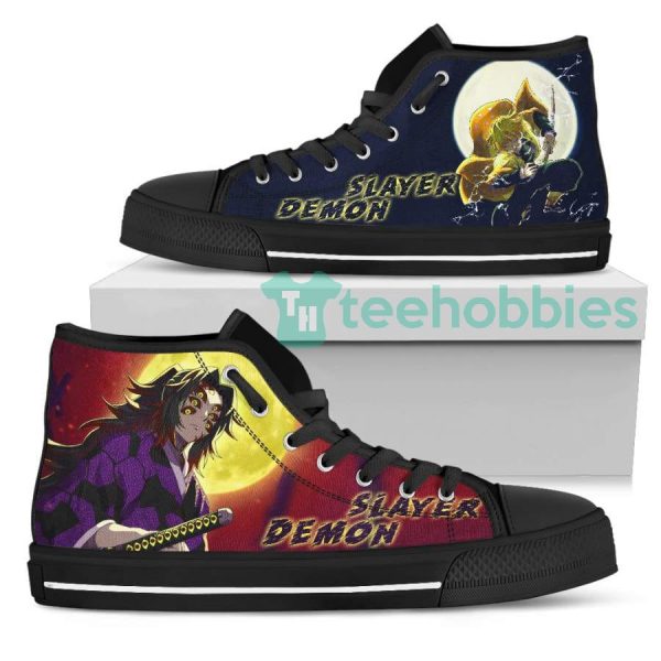 zenitsu custom demon slayer anime anime high top shoes 2 ECelc 600x600px Zenitsu Custom Demon Slayer Anime Anime High Top Shoes