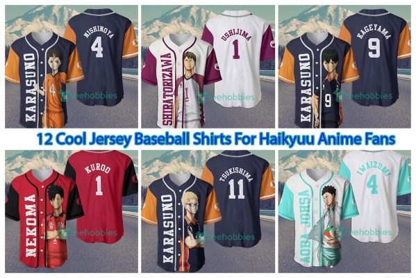 12 Cool Jersey Baseball Shirts For Haikyuu Anime Fans