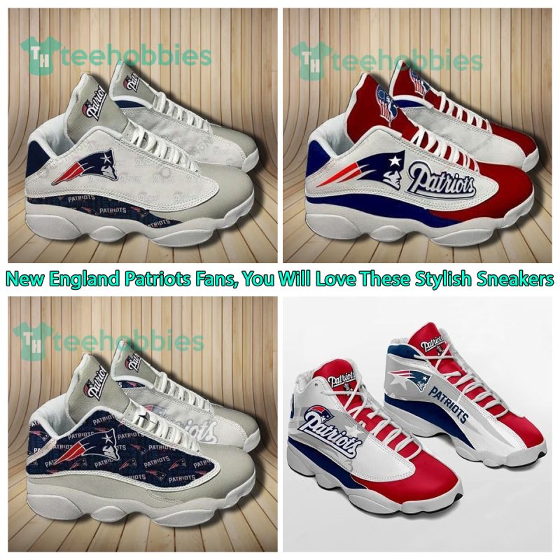 New England Patriots Fans, You Will Love These Stylish Sneakers