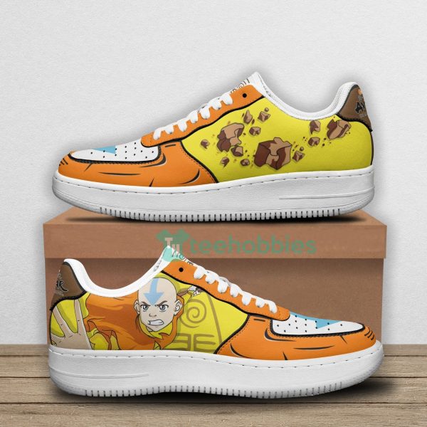 aang custom earthbending avatar the last airbender anime for fans air force shoes 1 Gux1P 600x600px Aang Custom Earthbending Avatar The Last Airbender Anime For Fans Air Force Shoes