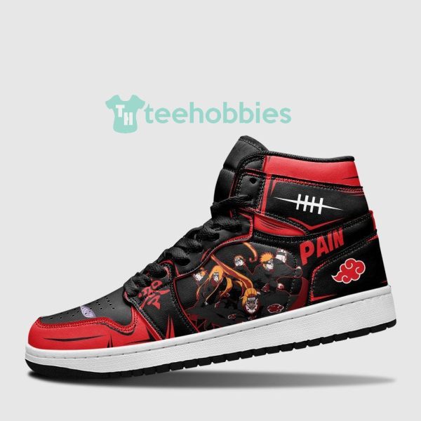 akatsuki pain fans custom sneakers naruto anime air jordan hightop shoes 3 FLiSQ 600x600px Akatsuki Pain Fans Custom Sneakers Naruto Anime Air Jordan Hightop Shoes
