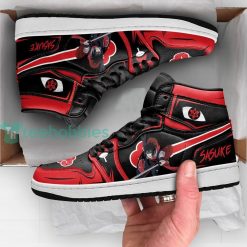 akatsuki sasuke sneakers naruto anime custom air jordan hightop shoes 4 p43RE 247x247px Akatsuki Sasuke Sneakers Naruto Anime Custom Air Jordan Hightop Shoes