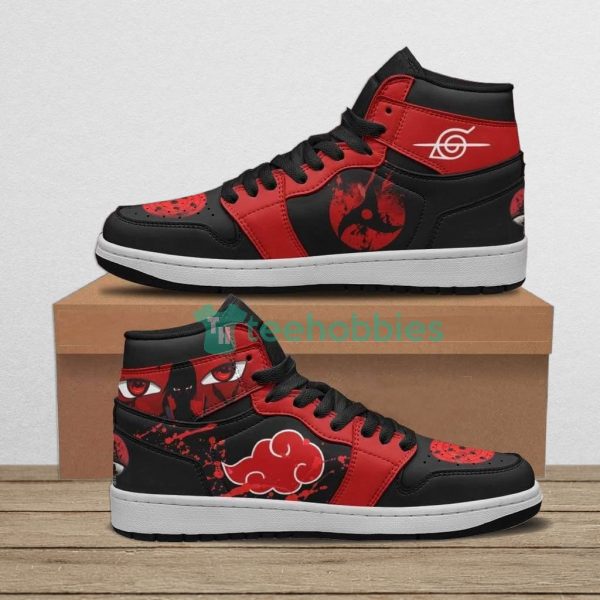 akatsuki shoes sharingan naruto anime air jordan hightop shoes 1 HDaoc 600x600px Akatsuki Shoes Sharingan Naruto Anime Air Jordan Hightop Shoes
