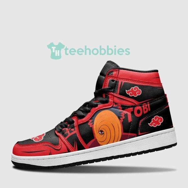 akatsuki tobi sneakers naruto anime custom air jordan hightop shoes 4 hveUE 600x600px Akatsuki Tobi Sneakers Naruto Anime Custom Air Jordan Hightop Shoes