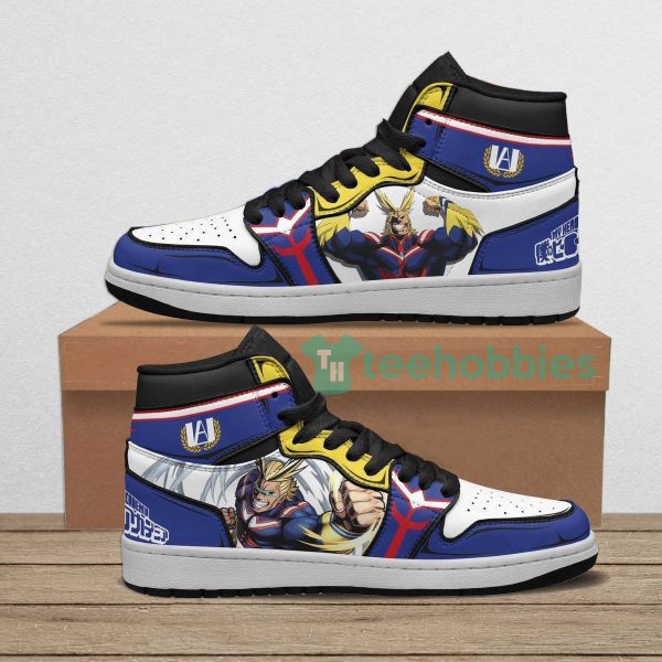al might toshinori yagi custom my hero academia anime air jordan hightop shoes 1 BWyia 600x600px Al Might Toshinori Yagi Custom My Hero Academia Anime Air Jordan Hightop Shoes