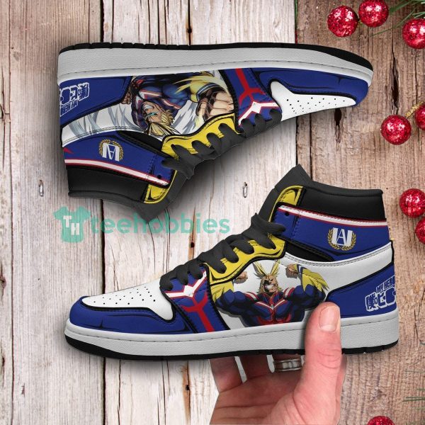 al might toshinori yagi custom my hero academia anime air jordan hightop shoes 2 I5tqt 600x600px Al Might Toshinori Yagi Custom My Hero Academia Anime Air Jordan Hightop Shoes