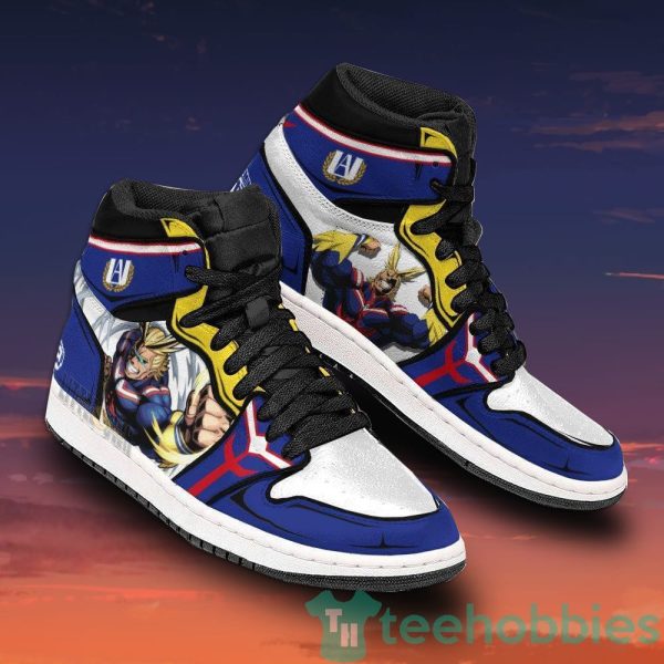 al might toshinori yagi custom my hero academia anime air jordan hightop shoes 4 gIaD9 600x600px Al Might Toshinori Yagi Custom My Hero Academia Anime Air Jordan Hightop Shoes