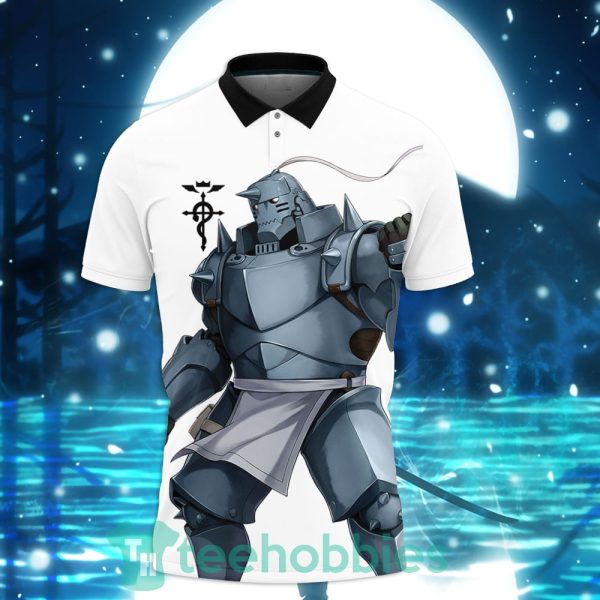 alphonse elric custom fullmetal alchemist anime polo shirt for men and women 2 k6NHR 600x600px Alphonse Elric Custom Fullmetal Alchemist Anime Polo Shirt For Men And Women