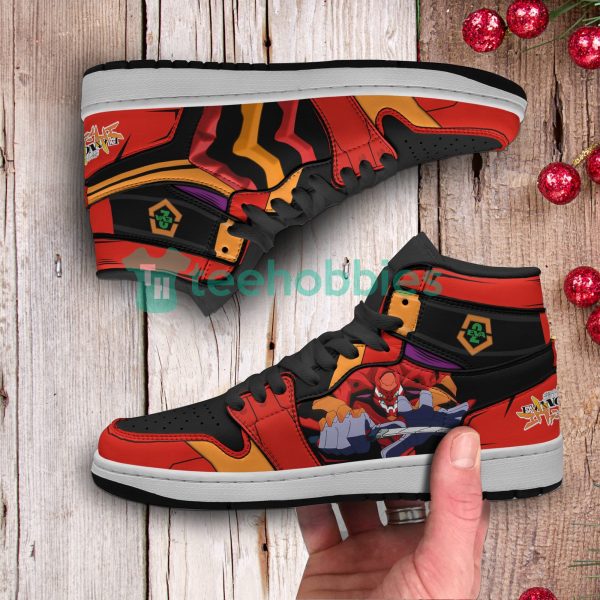anime custom neon genesis evangelion red air jordan hightop shoes 3 cZFKH 600x600px Anime Custom Neon Genesis Evangelion Red Air Jordan Hightop Shoes