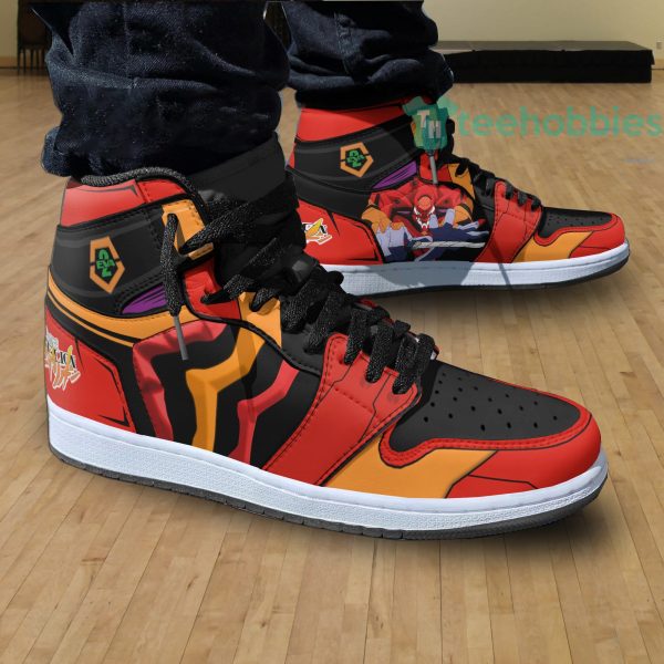 anime custom neon genesis evangelion red air jordan hightop shoes 4 VnXSb 600x600px Anime Custom Neon Genesis Evangelion Red Air Jordan Hightop Shoes