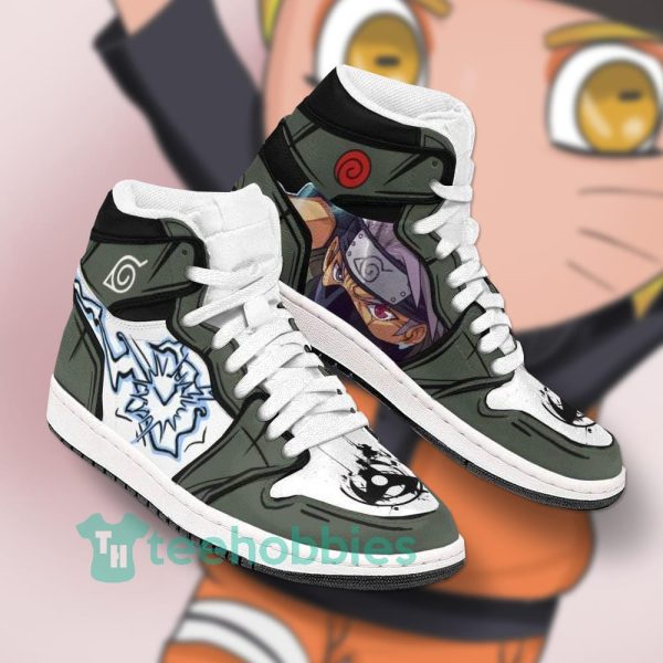 anime naruto kakashi air jordan hightop shoes 2 NUU9v 600x600px Anime Naruto Kakashi Air Jordan Hightop Shoes