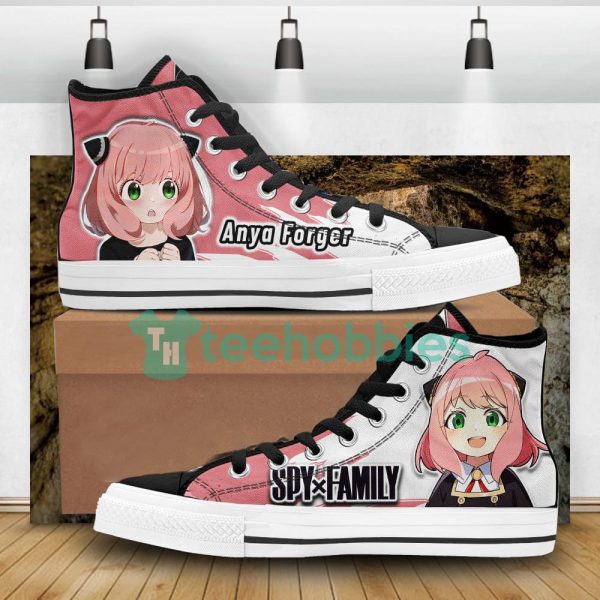 anya forger spy x family custom anime cute high top shoes 1 XuP1f 600x600px Anya Forger Spy x Family Custom Anime Cute High Top Shoes