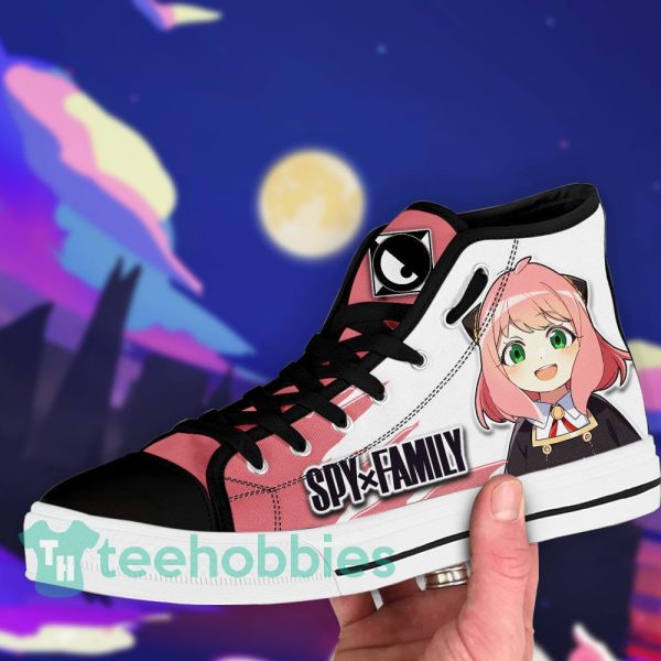 anya forger spy x family custom anime cute high top shoes 2 63s8j 600x600px Anya Forger Spy x Family Custom Anime Cute High Top Shoes