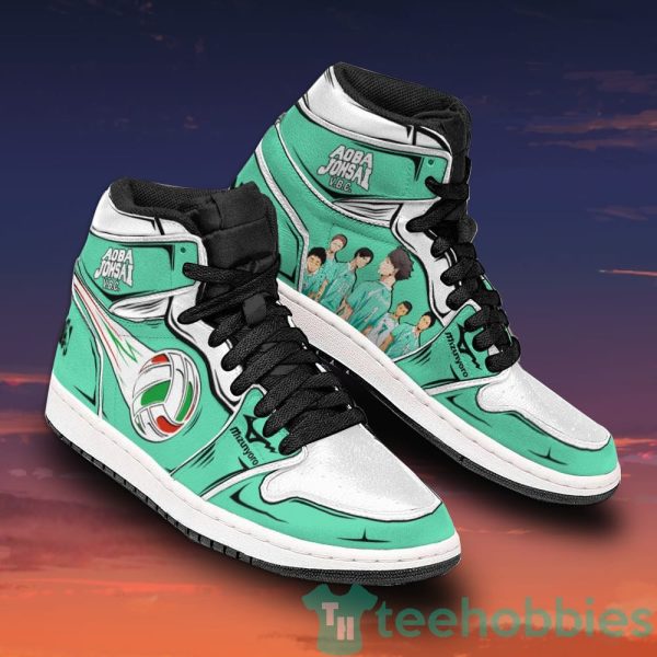aoba johsai high libero custom haikyuu anime air jordan hightop shoes 2 2D4Rx 600x600px Aoba Johsai High Libero Custom Haikyuu Anime Air Jordan Hightop Shoes