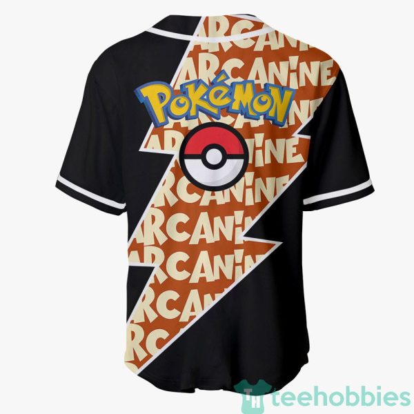 arcanine custom pokemon anime jersey baseball shirt for fans 3 H4J0G 600x600px Arcanine Custom Pokemon Anime Jersey Baseball Shirt For Fans