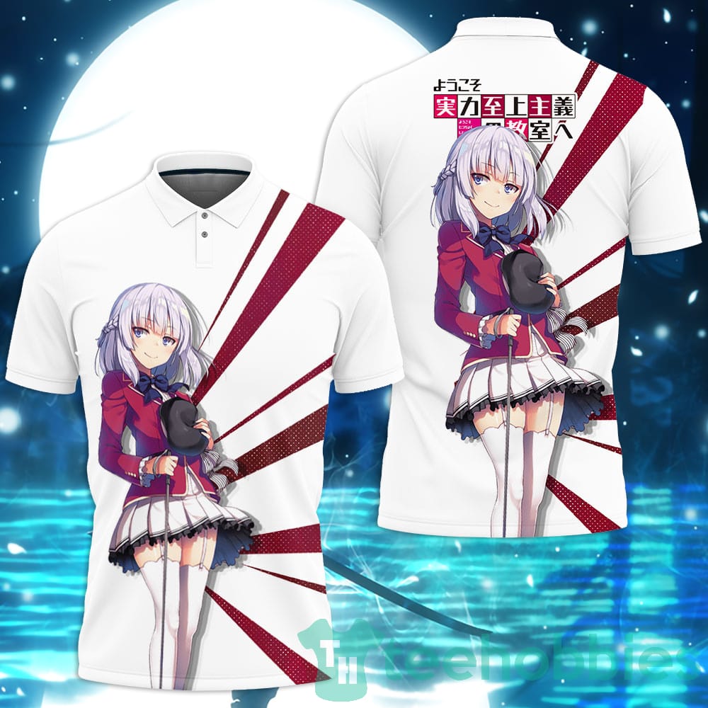 Arisu Sakayanagi Classroom of the Elite Custom Anime Polo Shirt