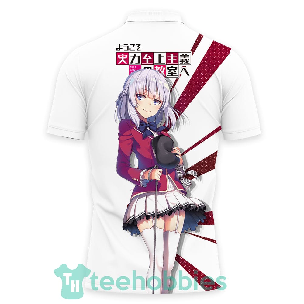 Kiyotaka Ayanokouji Classroom of the Elite Custom Anime Polo Shirt For Men  And Women