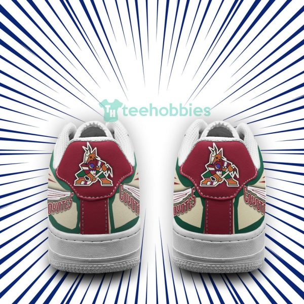 arizona coyotes custom ball air force shoes for fans 3 b58gg 600x600px Arizona Coyotes Custom Ball Air Force Shoes For Fans