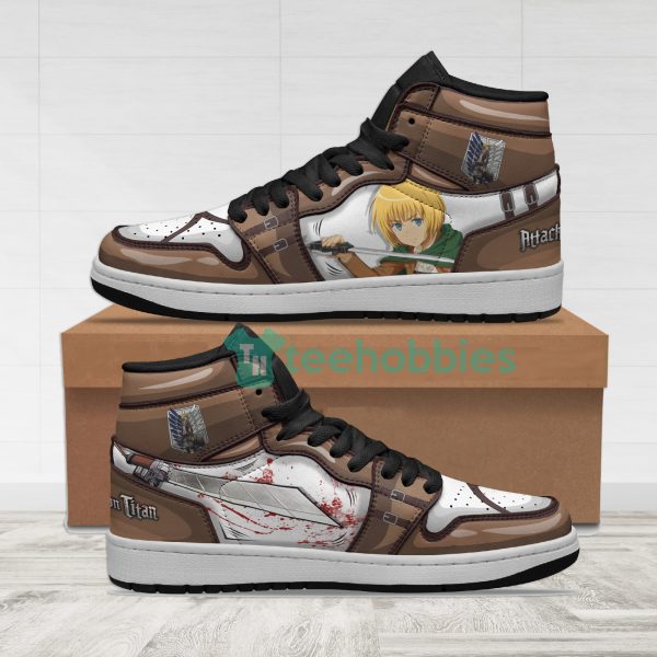 armin arlelt custom attack on titan anime air hightop shoes 1 NKbW8 600x600px Armin Arlelt Custom Attack On Titan Anime Air Hightop Shoes