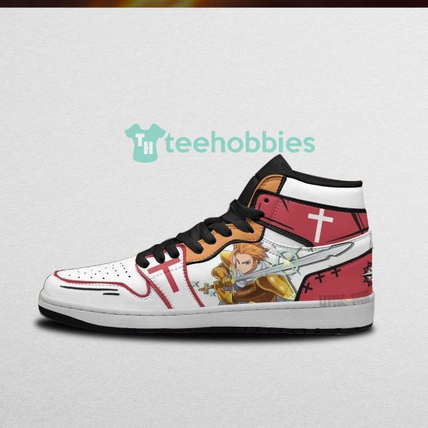 arthur pendragon custom the seven deadly sins anime air jordan hightop shoes 3 1ZzRC 600x600px Arthur Pendragon Custom The Seven Deadly Sins Anime Air Jordan Hightop Shoes