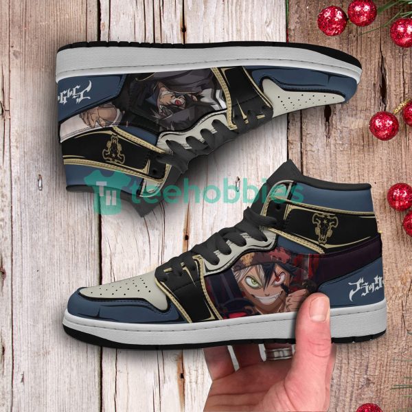 asta custom black clover anime air jordan hightop shoes 2 1pogF 600x600px Asta Custom Black Clover Anime Air Jordan Hightop Shoes