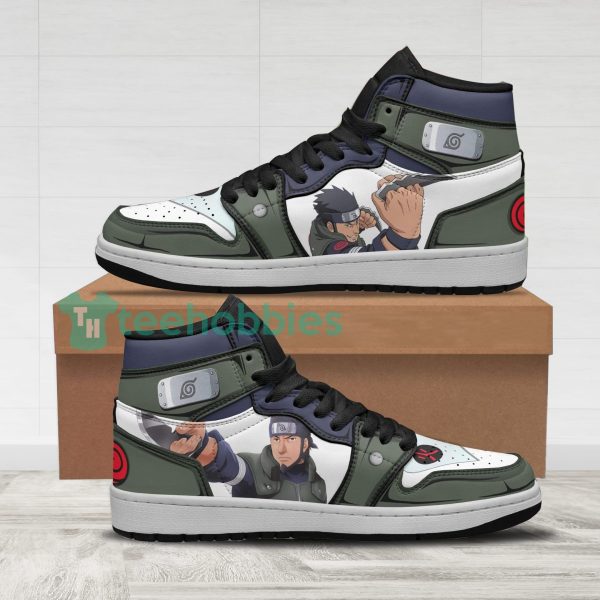 asuma sarutobi custom naruto anime air jordan hightop shoes 1 xZ80P 600x600px Asuma Sarutobi Custom Naruto Anime Air Jordan Hightop Shoes