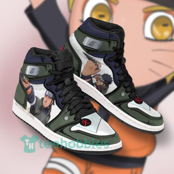 asuma sarutobi custom naruto anime air jordan hightop shoes 2 hHHBt 600x600px Asuma Sarutobi Custom Naruto Anime Air Jordan Hightop Shoes
