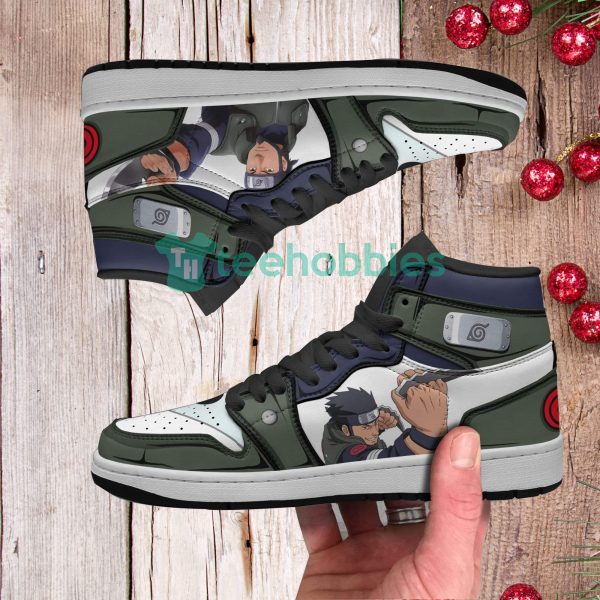 asuma sarutobi custom naruto anime air jordan hightop shoes 4 P6oeI 600x600px Asuma Sarutobi Custom Naruto Anime Air Jordan Hightop Shoes