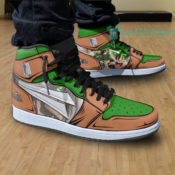 attack on titan levi ackerman anime custom air jordan hightop shoes 4 fFfHz 600x600px Attack On Titan Levi Ackerman Anime Custom Air Jordan Hightop Shoes