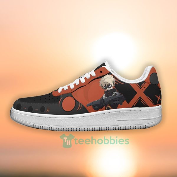 bakugou fans my hero academia custom anime air force shoes 4 i43Jj 600x600px Bakugou Fans My Hero Academia Custom Anime Air Force Shoes