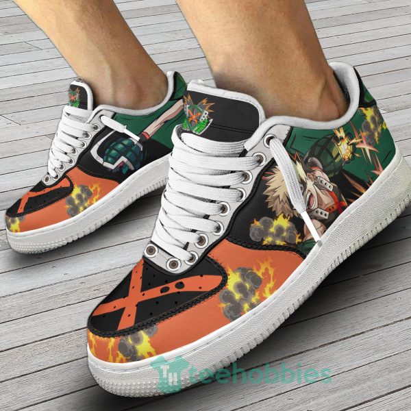 bakugou katsuki custom my hero academia anime air force shoes 4 DfuX4 600x600px Bakugou Katsuki Custom My Hero Academia Anime Air Force Shoes