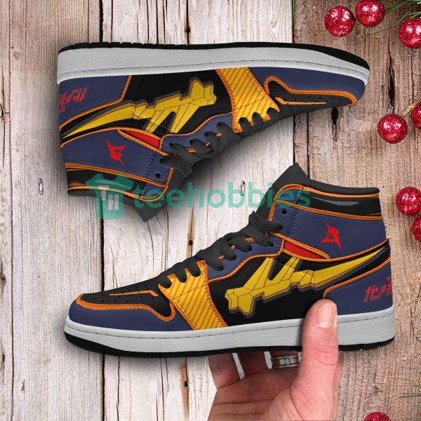 banshee gundam shoes custom anime air jordan hightop shoes 3 7tyCD 600x600px Banshee Gundam Shoes Custom Anime Air Jordan Hightop Shoes