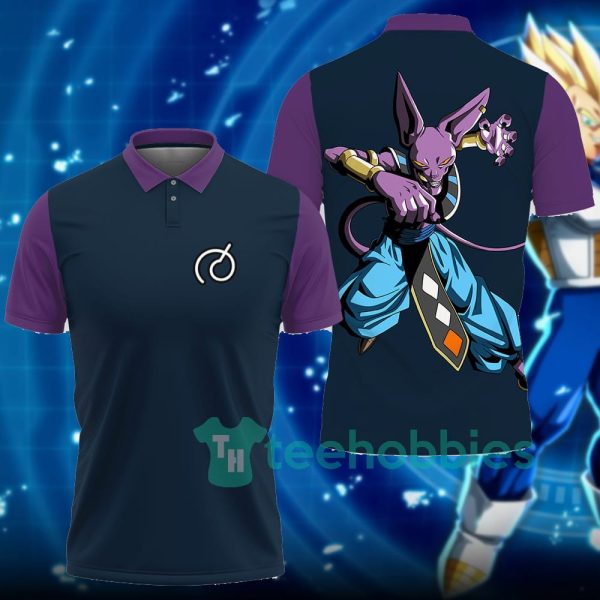 beerus dragon ball custom anime polo shirt for fans 1 rErFy 600x600px Beerus Dragon Ball Custom Anime Polo Shirt For Fans