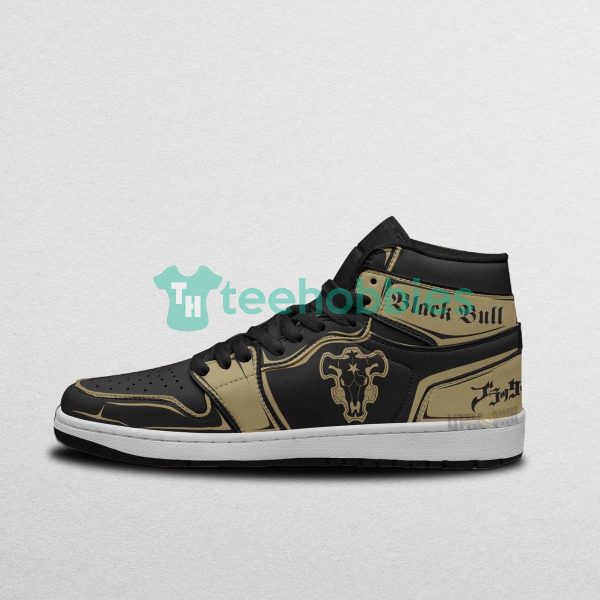 black bull custom black clover anime air jordan hightop shoes 3 h0Wdl 600x600px Black Bull Custom Black Clover Anime Air Jordan Hightop Shoes