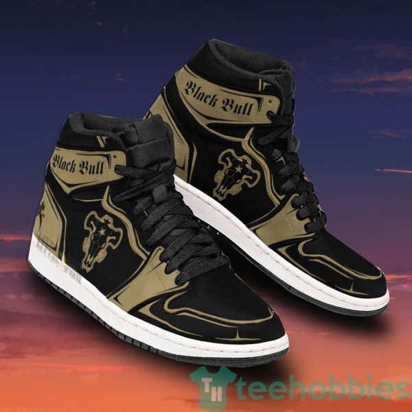 black bull custom black clover anime air jordan hightop shoes 4 LoXqB 600x600px Black Bull Custom Black Clover Anime Air Jordan Hightop Shoes