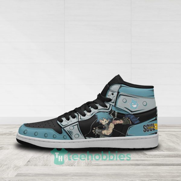 black star shoes soul eater custom anime air jordan hightop shoes 3 IWm6Z 600x600px Black Star Shoes Soul Eater Custom Anime Air Jordan Hightop Shoes