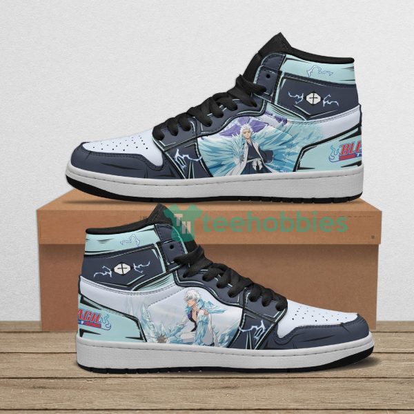 bleach shoes toshiro hitsugaya custom anime air jordan hightop shoes 1 p6ACn 600x600px Bleach Shoes Toshiro Hitsugaya Custom Anime Air Jordan Hightop Shoes