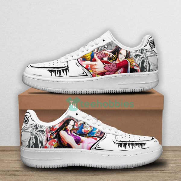 boa hancock custom one piece anime for fans air force shoes 1 BmgSI 600x600px Boa Hancock Custom One Piece Anime For Fans Air Force Shoes