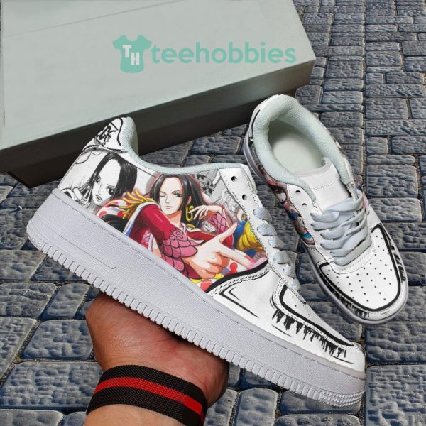 boa hancock custom one piece anime for fans air force shoes 4 bHqKy 600x600px Boa Hancock Custom One Piece Anime For Fans Air Force Shoes